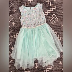 Cat&Jack sequin tulle dress size 4/5 XS